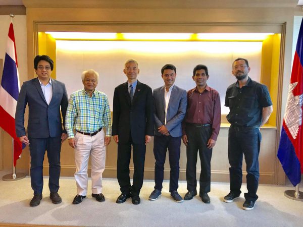 Director of the Thailand Phil visited HE Mr. Panyarak Poolthup, Ambassador of Thailand to Cambodia