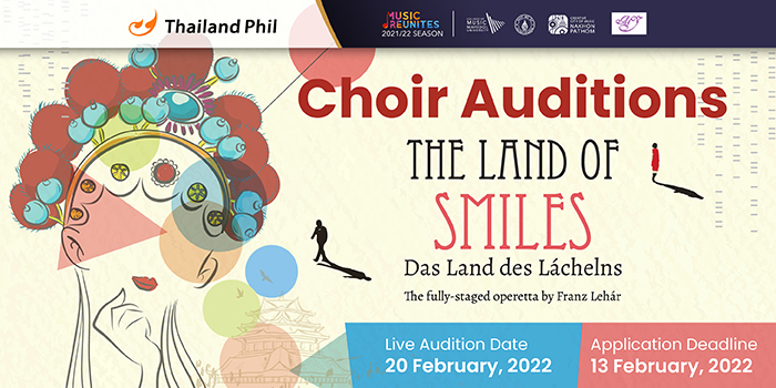 Choir Auditions for The Land of Smiles
